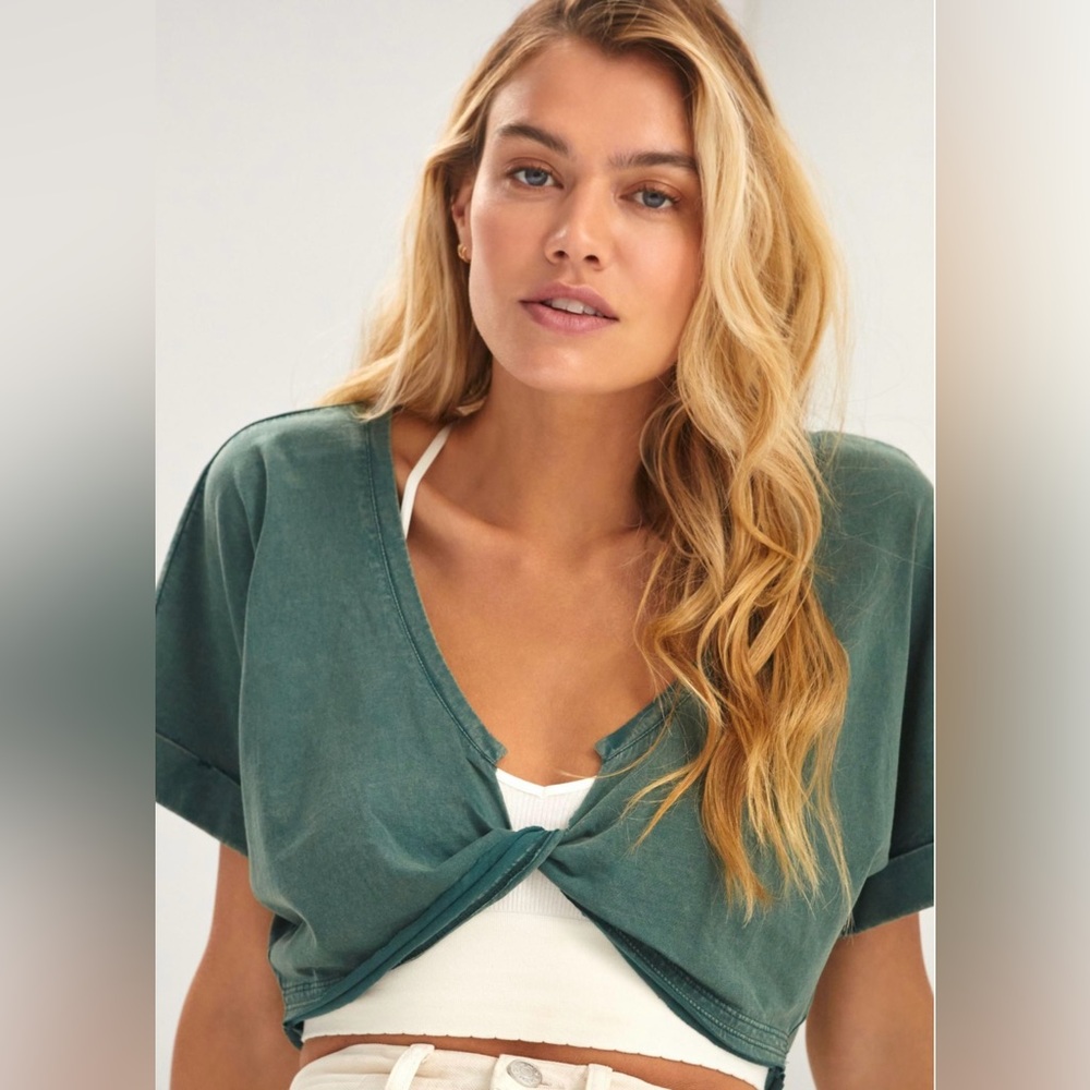 Daily Practice by Anthropologie Layla Twist Tee